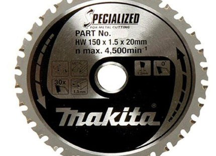 Makita B-47036 Hoja De Sierra Para Metal 150x20x32z