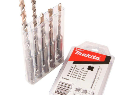 Makita B-49052 Sds-Vplus Drill Set Nr2 5pcs.