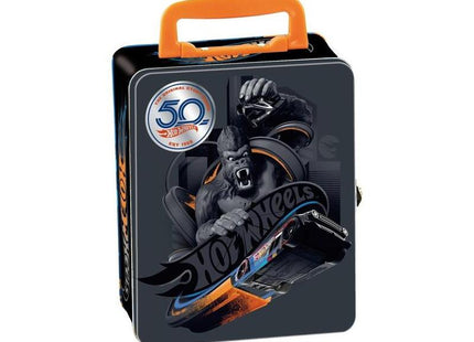 Maletín De Coleccionista Para Coches Theo Klein Hot Wheels Negro, Edición Aniversario 2881