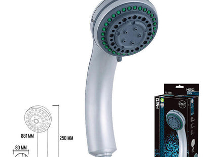 Mango De Ducha Anticalcareo. Clasico. 5 Funciones. Color Cromo. Edm