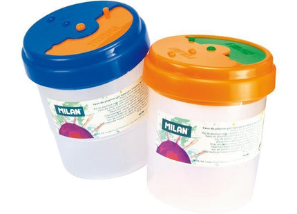 Milan Vaso Para Limpieza De Pinceles