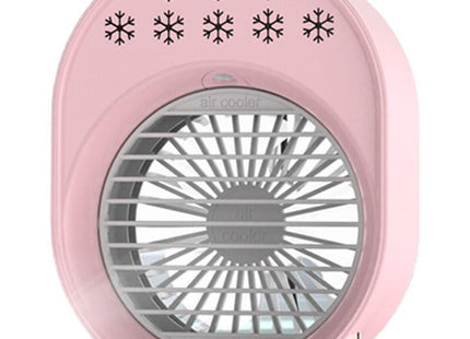 Mini Ventilador Aire Acondicionado Portátil A-208 Rosa