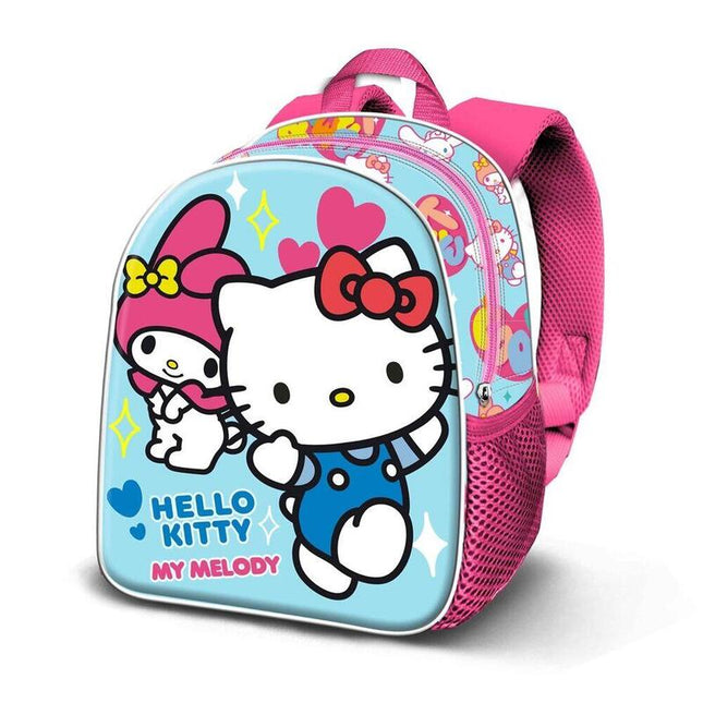 Mochila 3d Friendship Hello Kitty 31cm