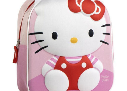 Mochila 3d Hello Kitty 28cm
