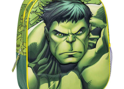 Mochila 3d Hulk Los Vengadores Avengers Marvel 31cm