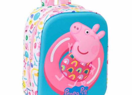 Mochila 3d Peppa Pig 27cm