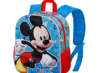 Mochila 3d Pequeña Mickey Mouse House. Karactermania