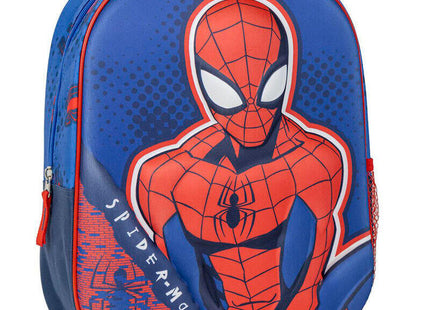 Mochila 3d Spiderman Marvel 31cm