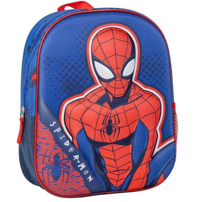 Mochila 3d Spiderman Marvel 31cm