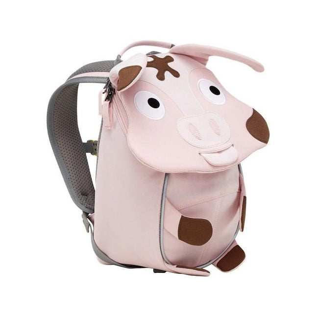 Mochila  Affenzahn Little Friend Tonie Schwein, (Rosa/Marrón) Afz-Tos-001-102