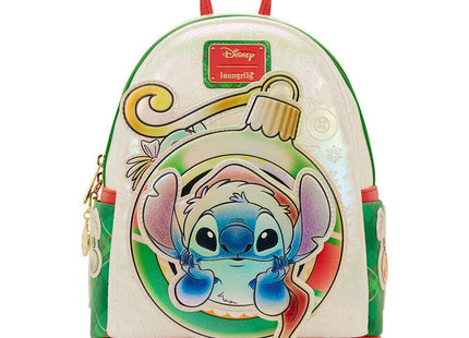 Mochila Holiday Stitch Disney Loungefly 26cm