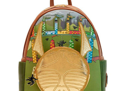 Mochila Snitch Dorada  Harry Potter Loungefly 26cm