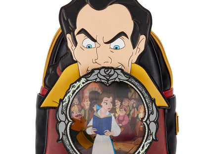 Mochila Villanos Escena Gaston La Bella Y La Bestia Disney Loungefly 26cm