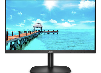 Monitor Aoc 23.8" 24b2xdam Negro Vga/Hdmi/Dvi/1920x1080/75hz/Vesa 100x100/4ms 24b2xdam