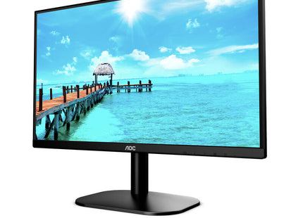 Monitor Aoc 23.8" 24b2xdam Negro Vga/Hdmi/Dvi/1920x1080/75hz/Vesa 100x100/4ms 24b2xdam