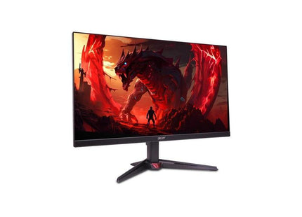 Monitor Gaming  Acer 23,8", Nitro Vg240yx1,  Negro/Rojo, Fullhd, Va, Hdr, Panel 200hz Um.Qv0ee.101