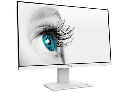 Monitor Msi Pro Mp243xwde, Led 60 Cm 24", Blanco, Full Hd, Amd Freesync, Ips, Hdmi, Displayport, 100 Hz)