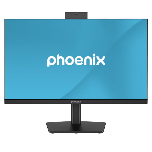 Monitor Phoenix Visión Pro 23.8" Full Hd Panel Ips Webcam Integrada Abatible Hdmi + Dp Altavoces Integrados