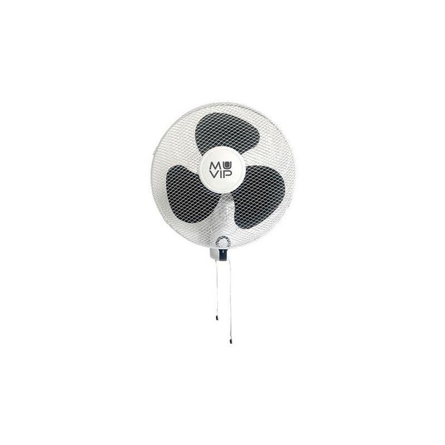 Muvip Ventilador De Pared - 45w - 3 Velocidades - Blanco
