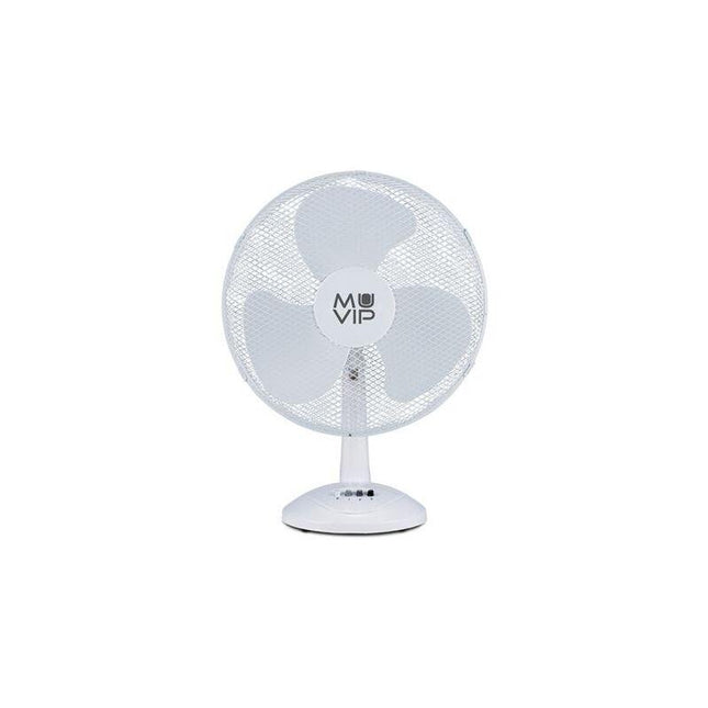 Muvip Ventilador De Sobremesa - 50w - 3 Velocidades - Blanco