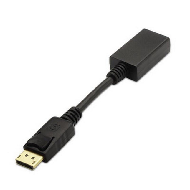 Nanocable Conversor Displayport A Hdmi - Dp/M-Hdmi A/H - 15 Cm - Negro