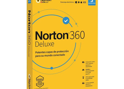 Norton 360 Deluxe 3 Dispositivos / 1 Año De Suscripción