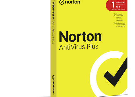 Norton Antivirus Plus 2gb Es 1 User 1 Device 12mo Box