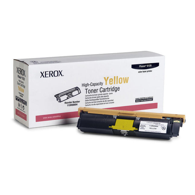 Original Xerox Toner Laser Amarillo 4.500 Paginas Phaser/6115mfp/6120