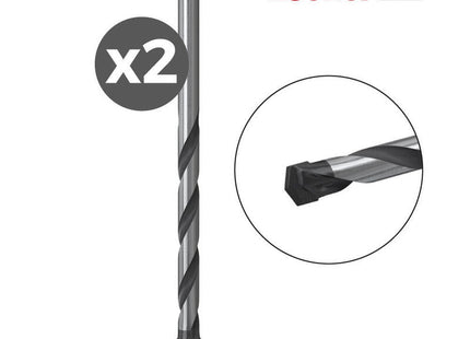 Pack 2 Brocas Percusion E 3x60/2k 530575 Fischer