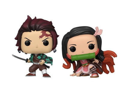 Pack 2 Funkos Funko Demon Slayer Kimetsu No Yaiba Tanjiro & Nezuko 62710