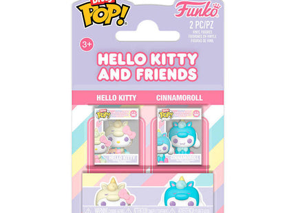 Pack De 12 Unidades - Blister 2 Bitty Pop Sanrio Hello Kitty And Friends Hello Kitty & Cinnamoroll