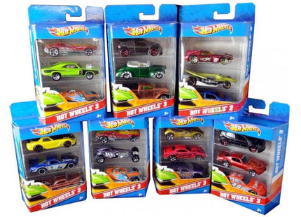 Pack De 12 Unidades - Blister 3 Vehiculos Hot Wheels Surtido