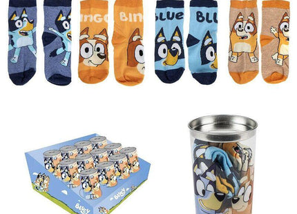 Pack De 12 Unidades - Blister 4 Calcetines Bluey Surtido