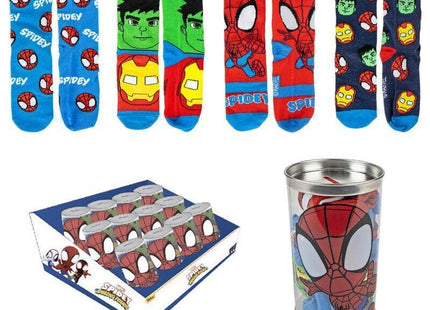 Pack De 12 Unidades - Blister 4 Calcetines Spidey Marvel Surtido