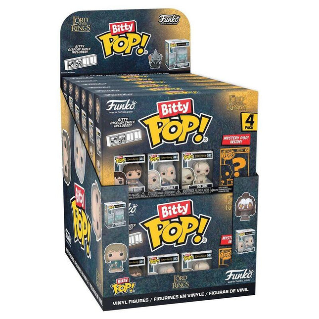 Pack De 12 Unidades - Blister 4 Figuras Bitty Pop El Señor De Los Anillos Surtido