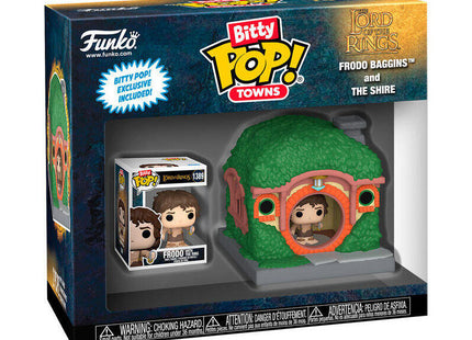 Pack De 12 Unidades - Figura Bitty Pop Town El Señor De Los Anillos Frodo Baggins And The Shire