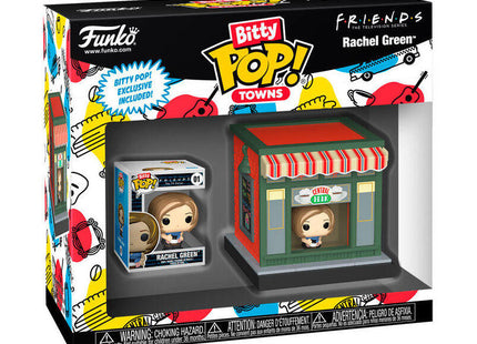 Pack De 12 Unidades - Figura Bitty Pop Town Friends Rachel Green At Central Perk