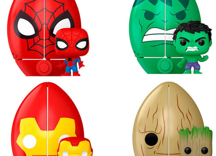Pack De 12 Unidades - Figura Huevo Pocket Pop Marvel Surtido