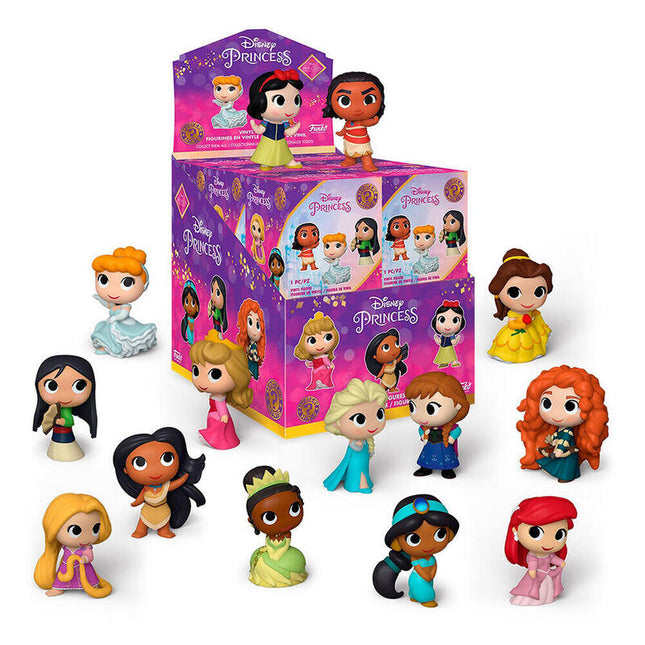 Pack De 12 Unidades - Figura Mini Disney Princesas Ultimate Surtido