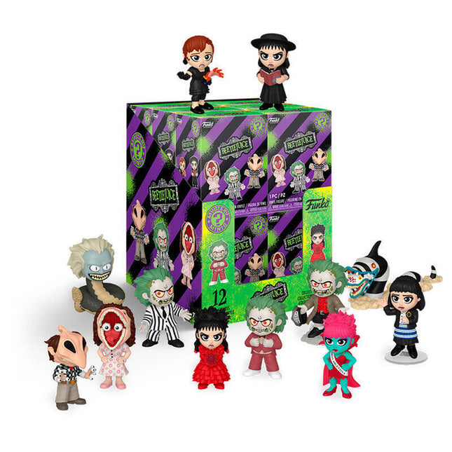 Pack De 12 Unidades - Figura Mystery Mini Beetlejuice Surtido