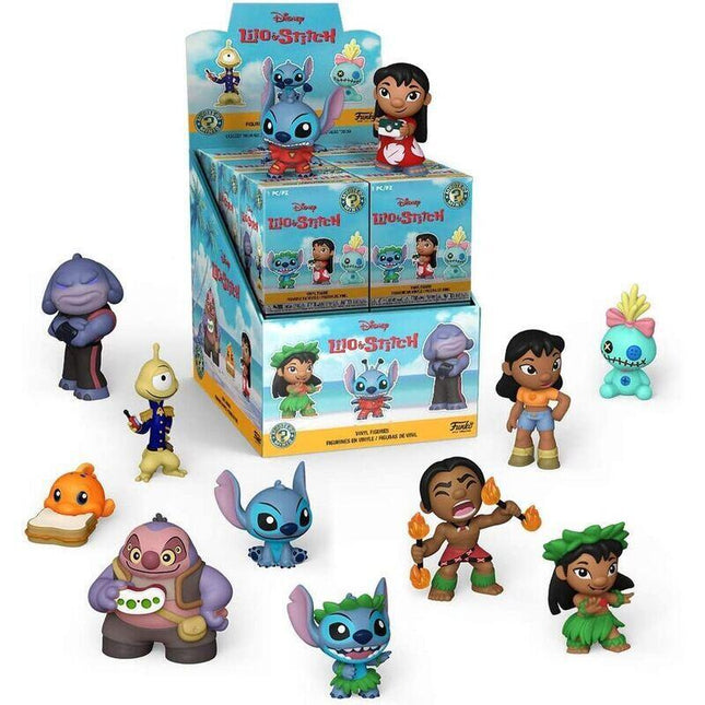 Pack De 12 Unidades - Figura Mystery Minis Disney Lilo And Stitch