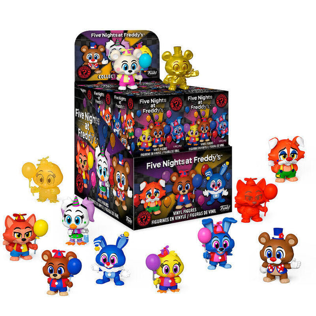 Pack De 12 Unidades - Figura Mystery Minis Five Nights At Freddys Surtido