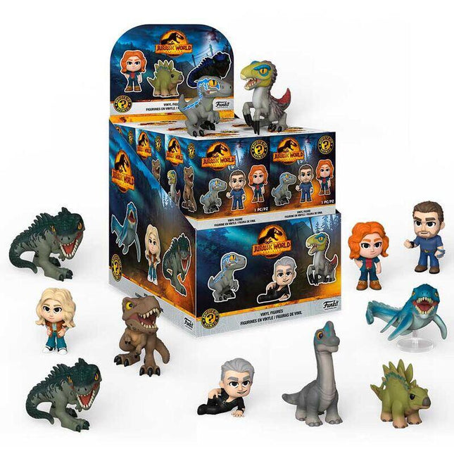Pack De 12 Unidades - Figura Mystery Minis Jurassic World 3