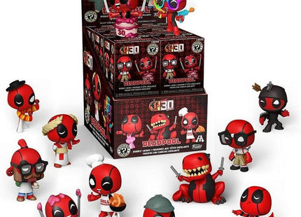 Pack De 12 Unidades - Figura Mystery Minis Marvel Deadpool 30th