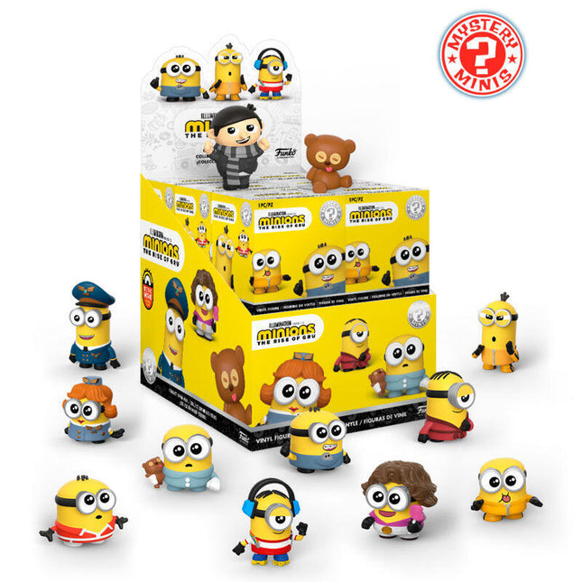 Pack De 12 Unidades - Figura Mystery Minis Minions 2
