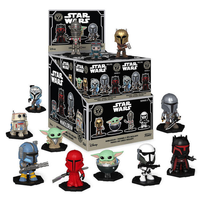 Pack De 12 Unidades - Figura Mystery Minis Star Wars The Mandalorian Surtido