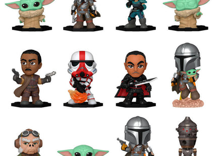 Pack De 12 Unidades - Figura Mystery Minis Star Wars The Mandalorian