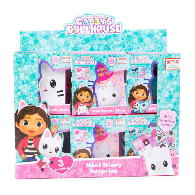 Pack De 12 Unidades - Mini Diario La Casa De Muñecas De Gabby Surtido