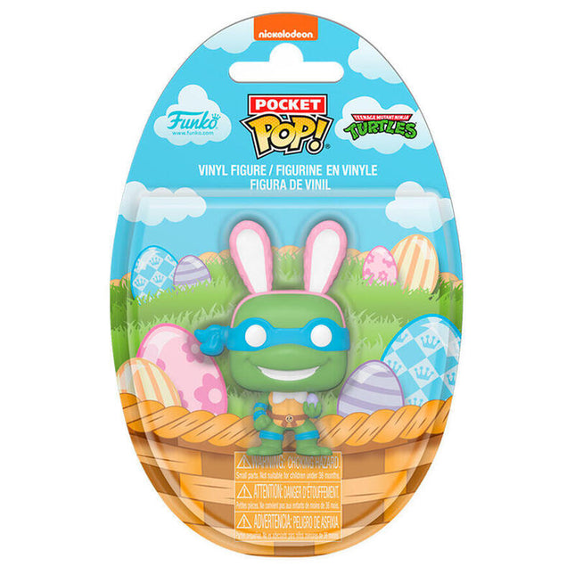Pack De 16 Unidades - Figura Pocket Pop Tortugas Ninja Leonardo Conejo De Pascua