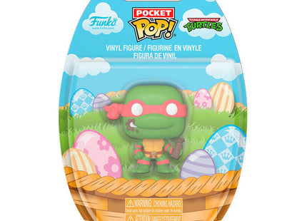 Pack De 16 Unidades - Figura Pocket Pop Tortugas Ninja Raphael Conejo De Pascua